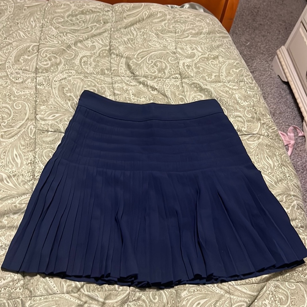Blue skirt